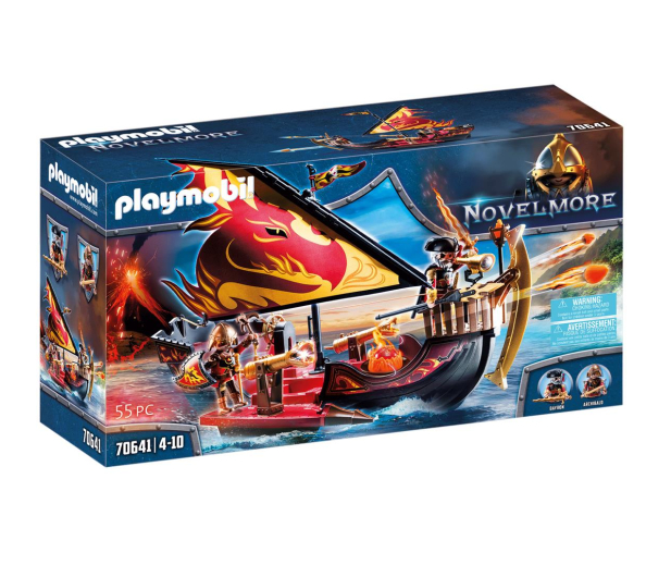 PLAYMOBIL Statek ognia Wojowników Burnham - 1029719 - zdjęcie
